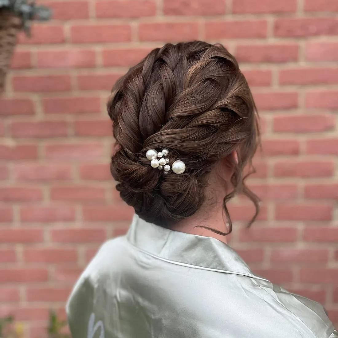bridal hair