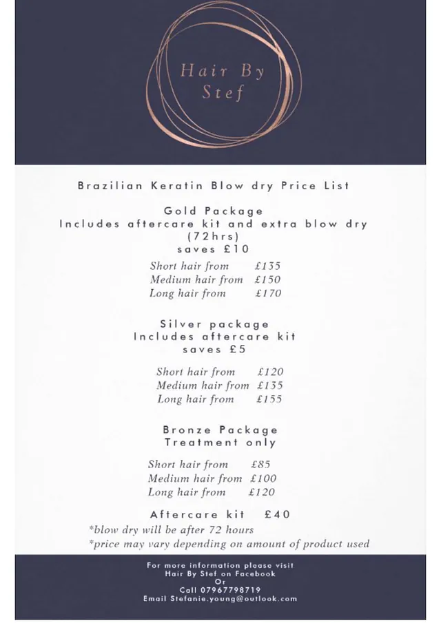 keratin blowdry